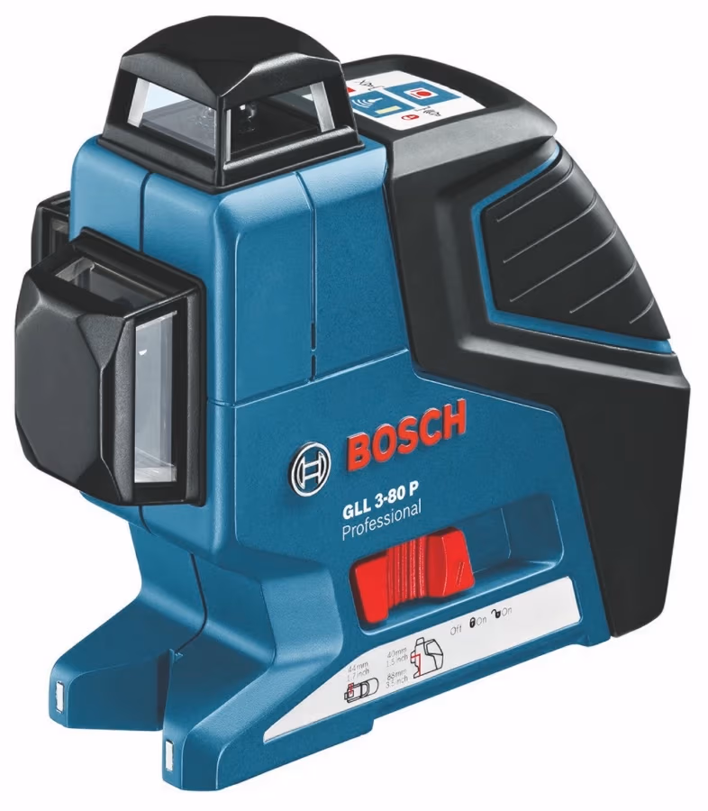 Nivela laser cu linii Bosch GLL3-80 P, 0601063300