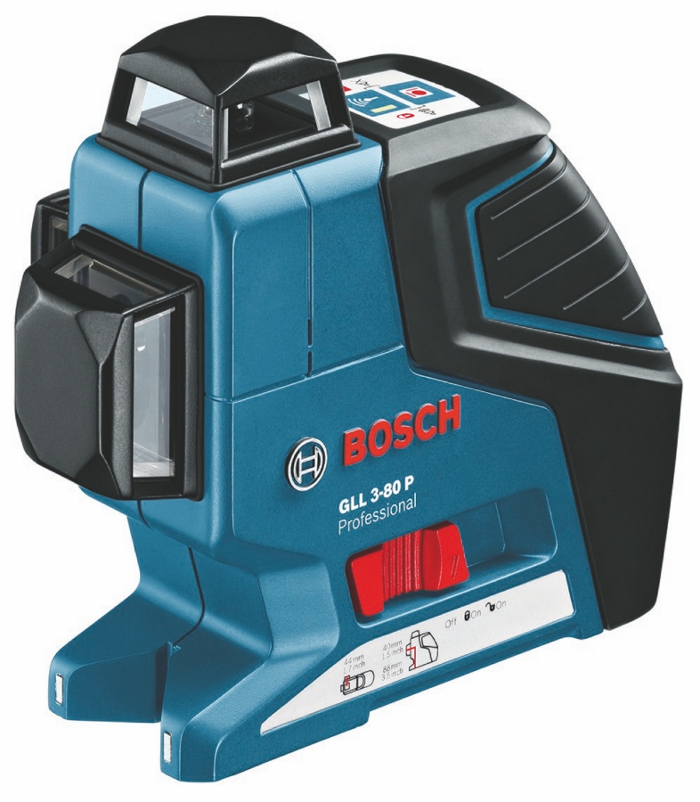 Nivela laser cu linii Bosch GLL3-80 P, 0601063300 photo 1