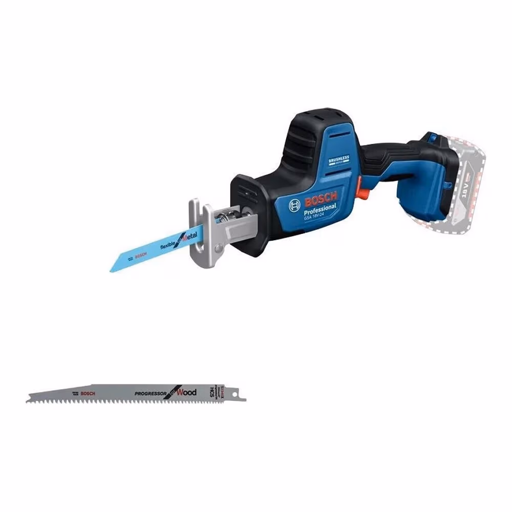 Сабельная пила аккумуляторная Bosch GSA 18V-24 Solo, 06016A5100