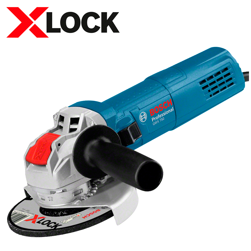 Угловая шлифмашина Bosch X-Lock GWX 750, 06017C9100 photo 4