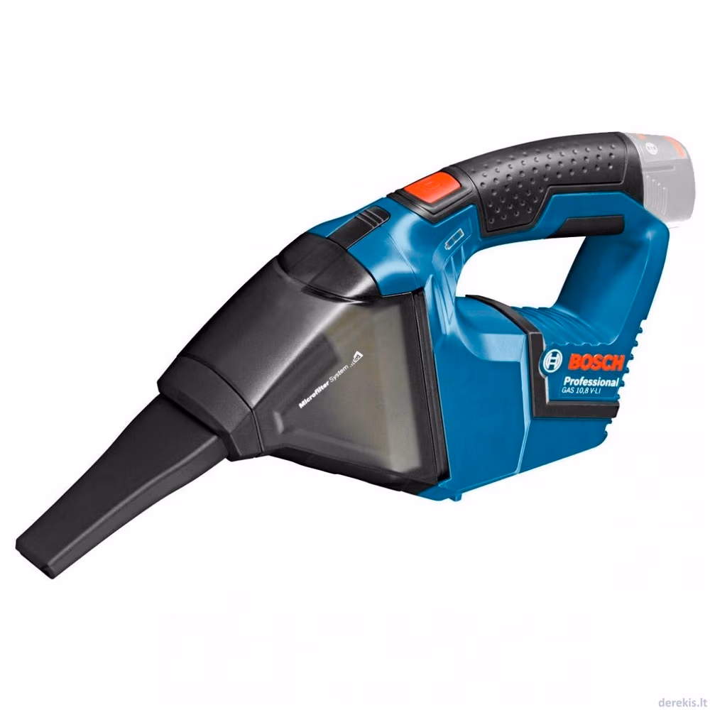 Aspirator constructii Bosch GAS 12V Solo, 06019E3000, 45 dB, Albastru