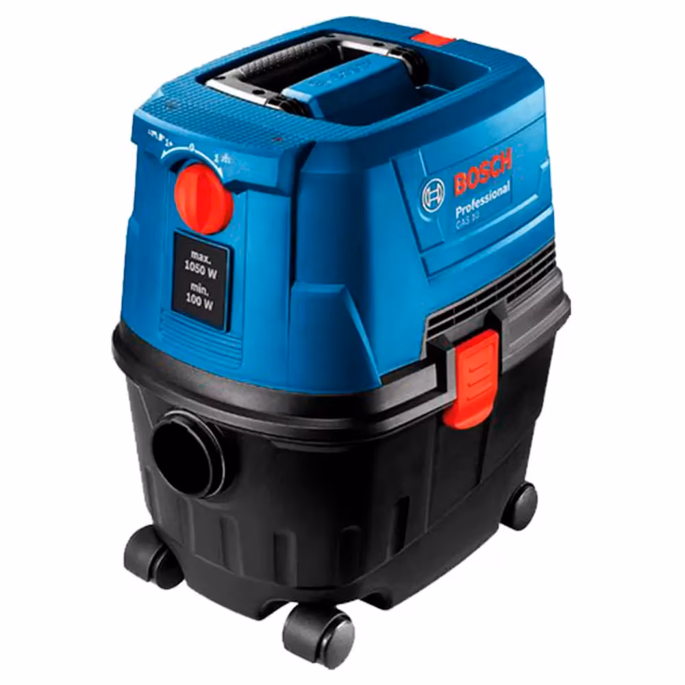 Aspirator constructii Bosch GAS 15 L (06019E5000), 1100 W, Albastru 