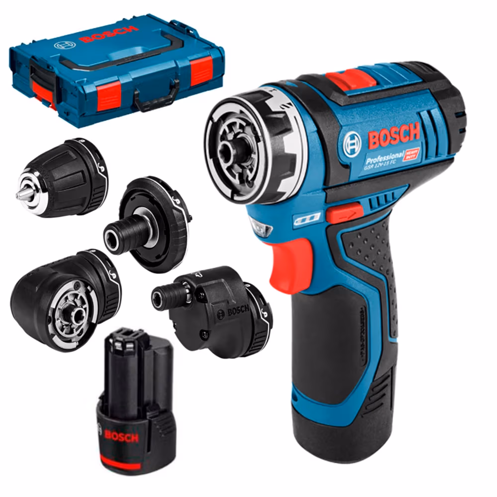 Аккумуляторная дрель-шуруповерт Bosch GSR 12V-15 FC, 06019F6000 