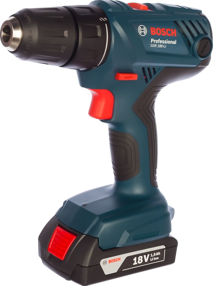 Masina de gaurit si insurubat cu acumulator Bosch GSR 180-Li (06019F8100) photo 1 Masina de gaurit si insurubat cu acumulator Bosch GSR 180-Li (06019F8100) photo 1