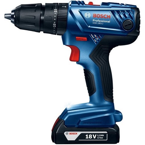 Аккумуляторная дрель-шуруповерт Bosch GSB 180-Li 2x1.5Ah, 06019F8300 photo 2
