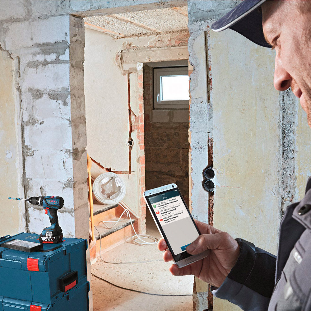 Аккумуляторная ударная дрель-шуруповерт Bosch GSB 18 V-60 C 2x5.0Ah, 06019G2100 photo 2