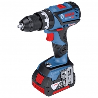 Аккумуляторная ударная дрель-шуруповерт Bosch GSB 18 V-60 C 2x5.0Ah, 06019G2100 thumbnav 1