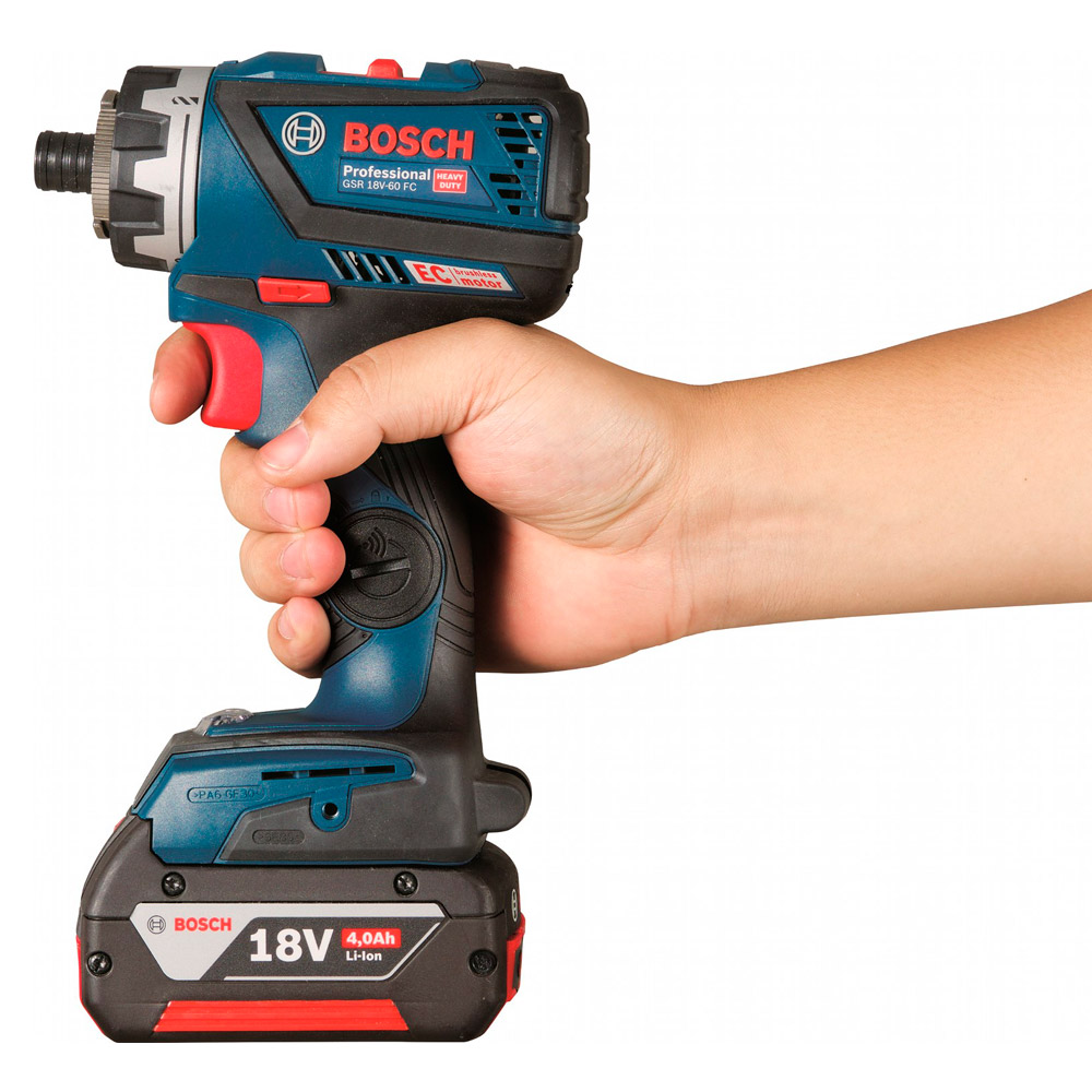 Аккумуляторная дрель-шуруповерт Bosch GSR 18V-60 FC FlexiClick 2x5.0Ah, 06019G7100 photo 5