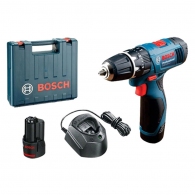Аккумуляторная ударная дрель-шуруповерт Bosch  GSB 120 Li 2x2.0Ah, 06019G8100 thumbnav 2
