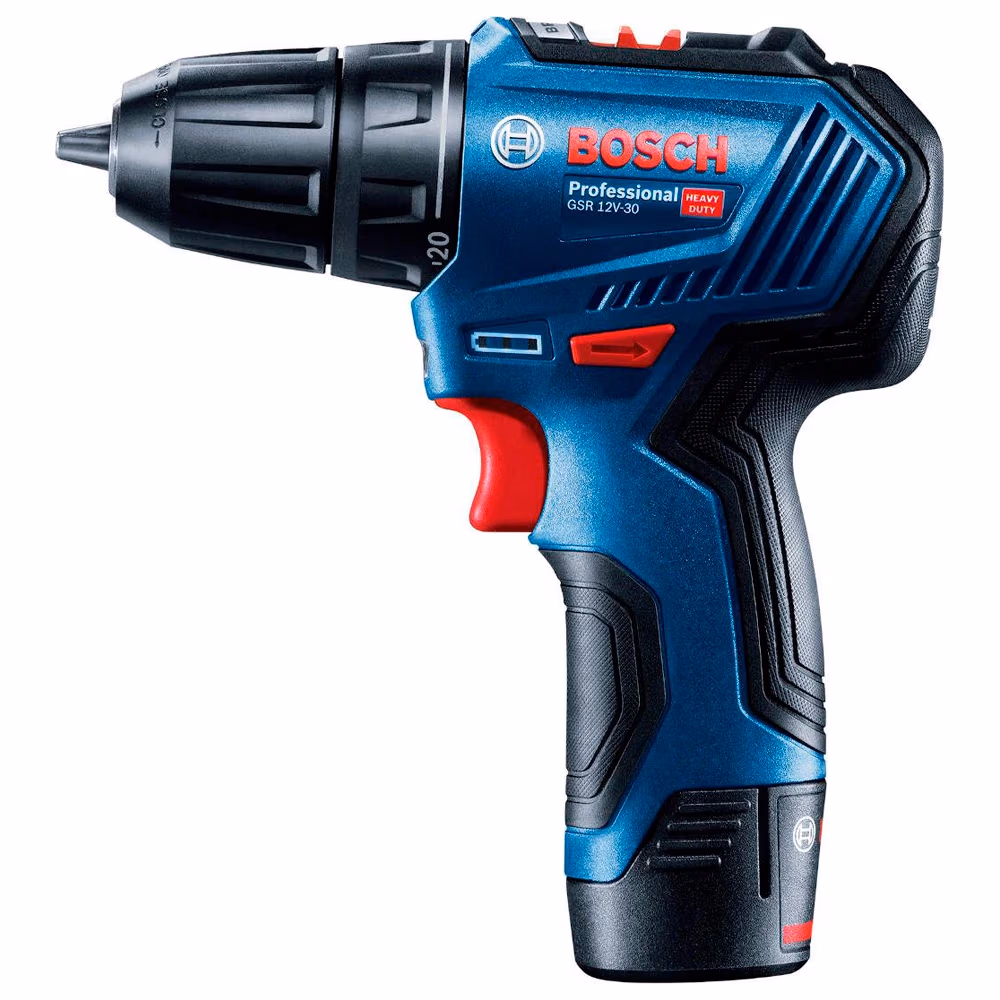 Surubelnita cu acumulator litiu-ion Bosch GSR 12V-30 2x2.0 Brushless, 06019G9000 