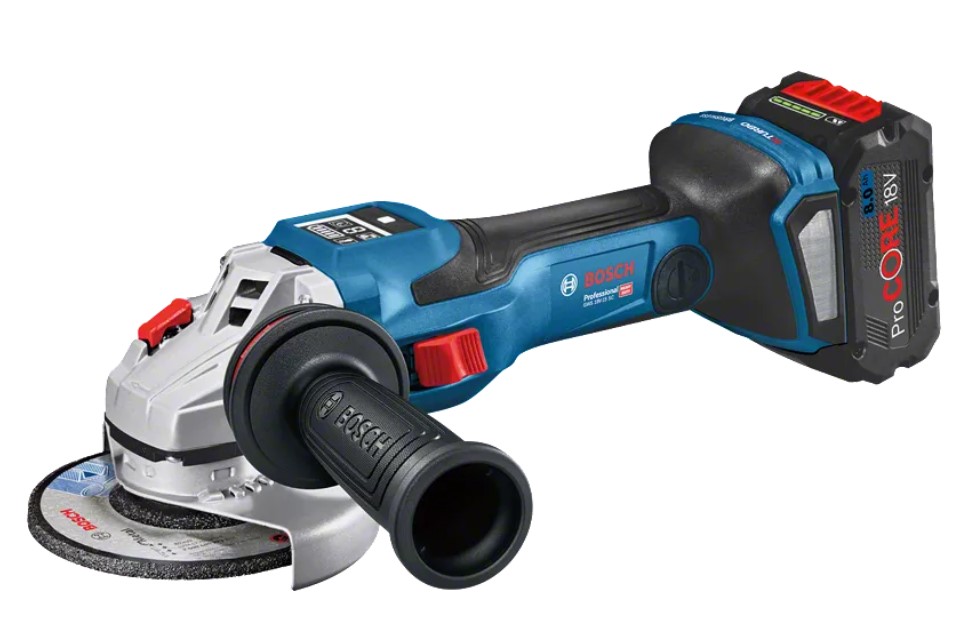Угловая шлифмашина аккумуляторная Bosch GWS 18V-15 SC, 06019H6100 photo 1 Угловая шлифмашина аккумуляторная Bosch GWS 18V-15 SC, 06019H6100 photo 1