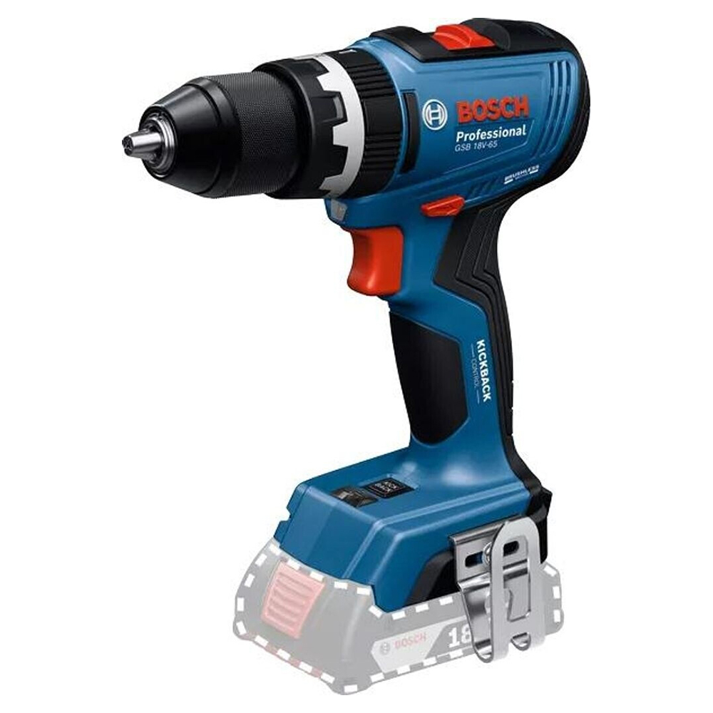 Аккумуляторный шуруповерт Bosch GSR 18V-65, 06019N3000 photo 2