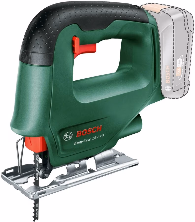 Ferastrau vertical cu acumulaton Bosch EasySaw 18V Solo, 0603012000 