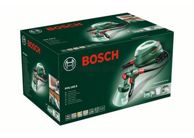 Система тонкого распыления Bosch PFS 105 E (0603206200) photo 2