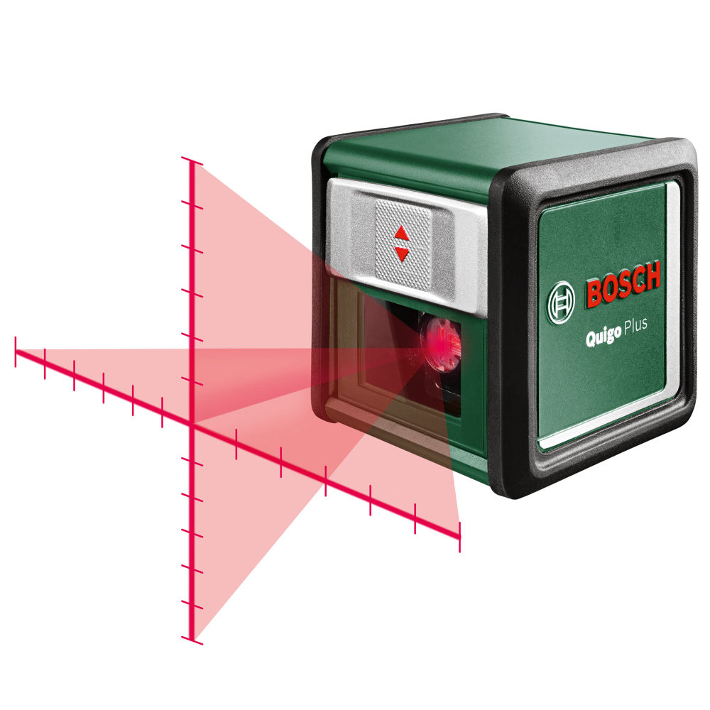 Лазерный линейный нивелир Bosch Quigo Plus, 0603663600 photo 1 Лазерный линейный нивелир Bosch Quigo Plus, 0603663600 photo 1