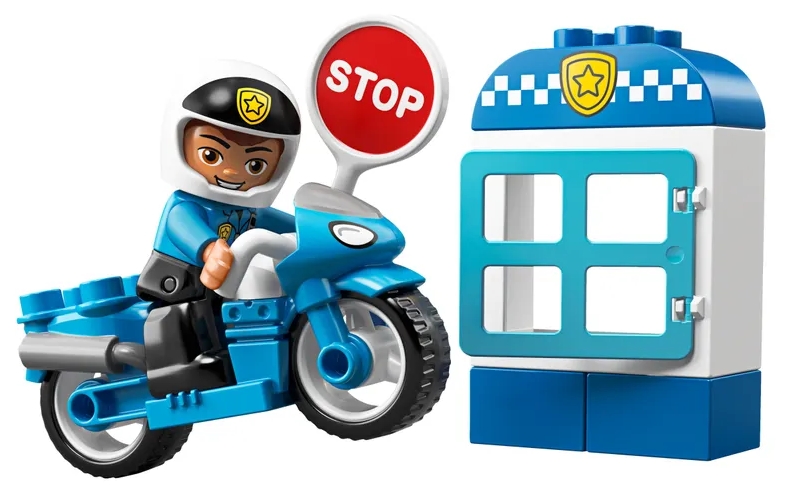 Constructor Lego Duplo Police Bike 10900 de la 2+ ani photo 1 Constructor Lego Duplo Police Bike 10900 de la 2+ ani photo 1