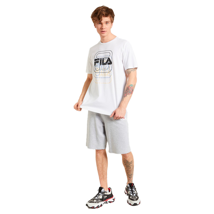 Футболка мужская Fila TEE 58 Белый photo 3