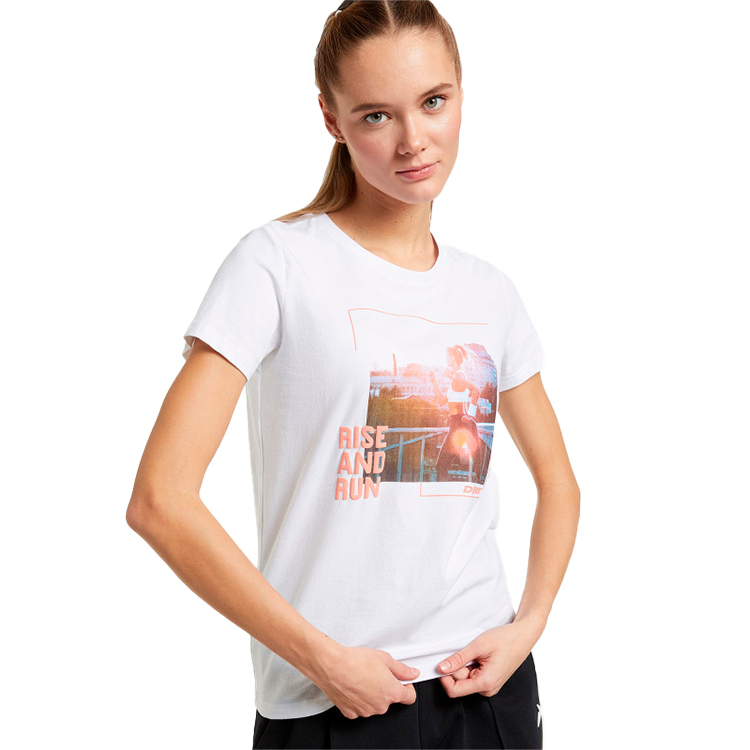 Tricou Demix TEE 48 Alb Femei photo 3