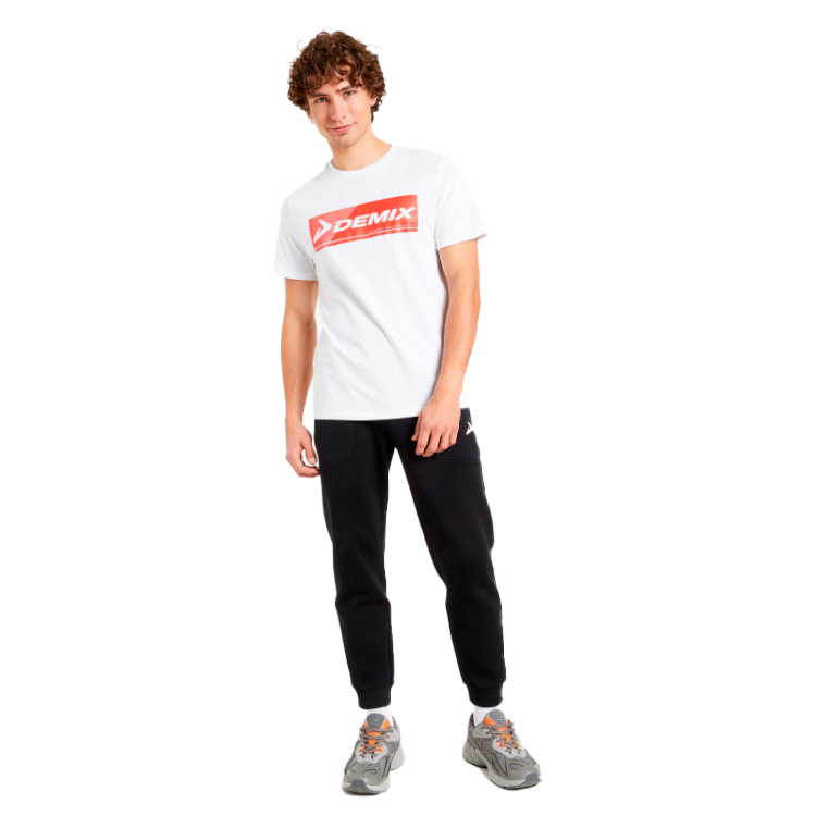 Tricou bărbătesc Demix TEE 52 Alb photo 3
