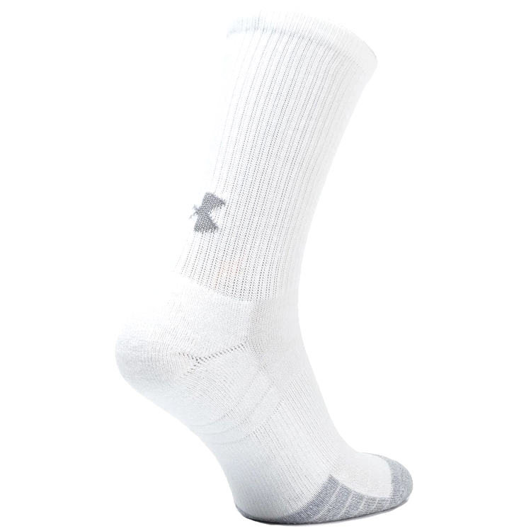 Sosete Unisex Under Armour UA Heatgear Crew 3pk L Alb photo 2