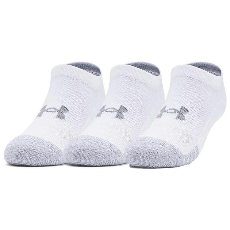 Носки Under Armour UA Yth Heatgear No Show 3pk Белый photo 1 Носки Under Armour UA Yth Heatgear No Show 3pk Белый photo 1