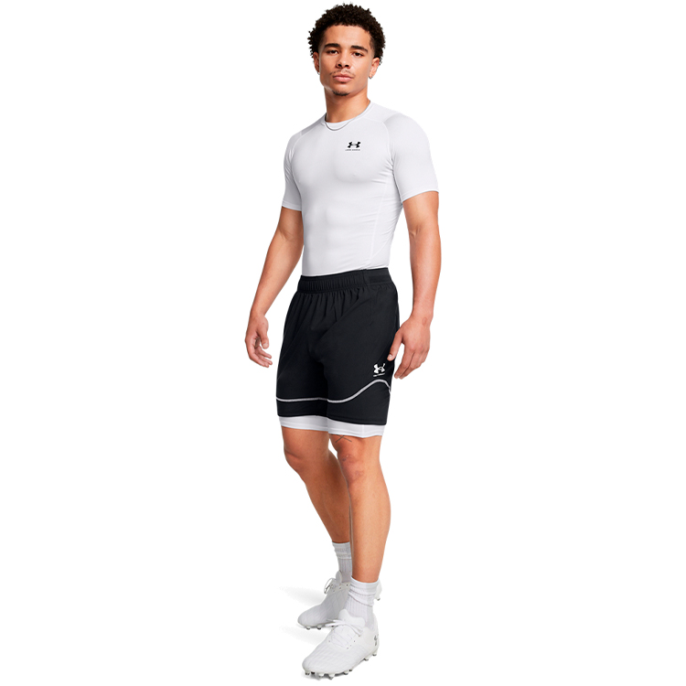 Tricou bărbătesc Under Armour UA HG COMP SS L Alb photo 2