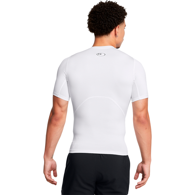 Tricou bărbătesc Under Armour UA HG COMP SS L Alb photo 3