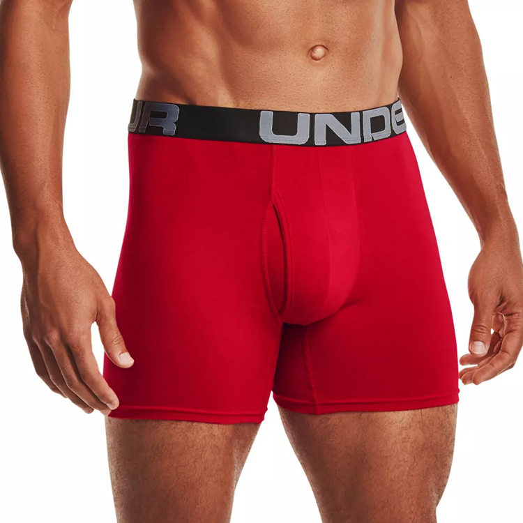 Boxeri Under Armour UA Charged Cotton 6in 3 Pack L Multicolor Barbati photo 2