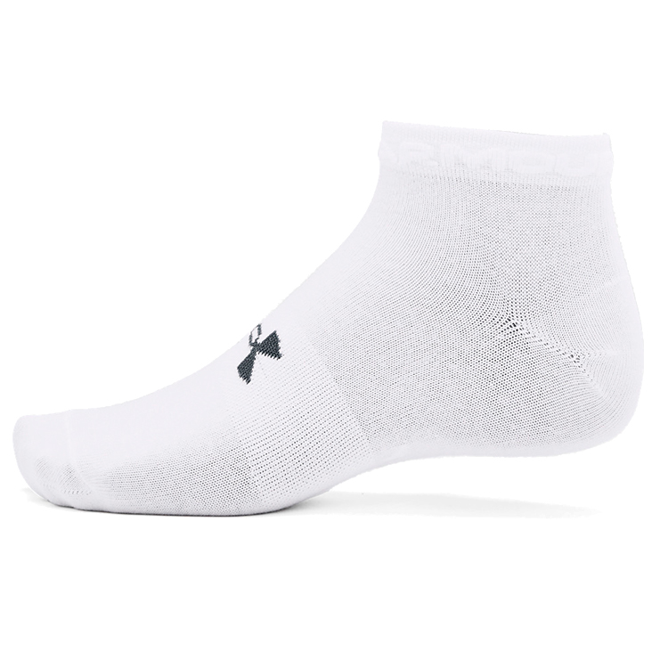 Носки Мужской Under Armour UA ESSENTIAL LOW CUT 3PK M Белый photo 2