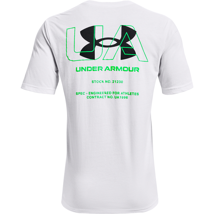 Футболка мужская Under Armour UA ENGINEERED SYMBOL SS 3XL Белый photo 2