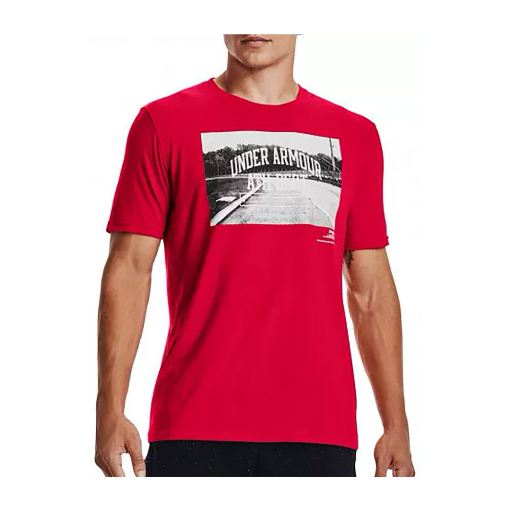 Футболка мужская Under Armour UA ATH DEPT SS 3XL Красный photo 2