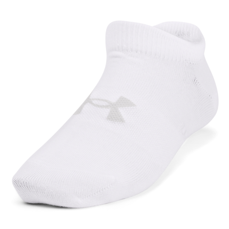 Носки Унисекс Under Armour UA Yth Essential No Show 6pk M Белый photo 3