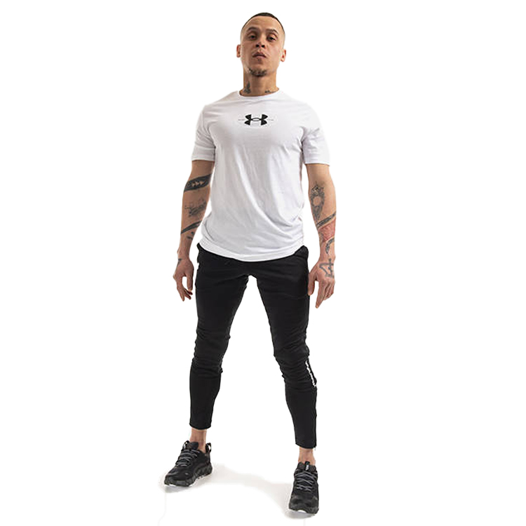 Tricou bărbătesc Under Armour UA REPEAT BRANDED SS L Alb photo 3