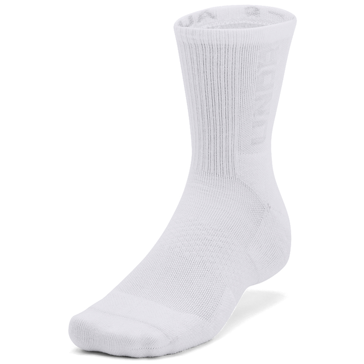 Sosete Unisex Under Armour UA 3-Maker 3pk Mid-Crew L Alb photo 4