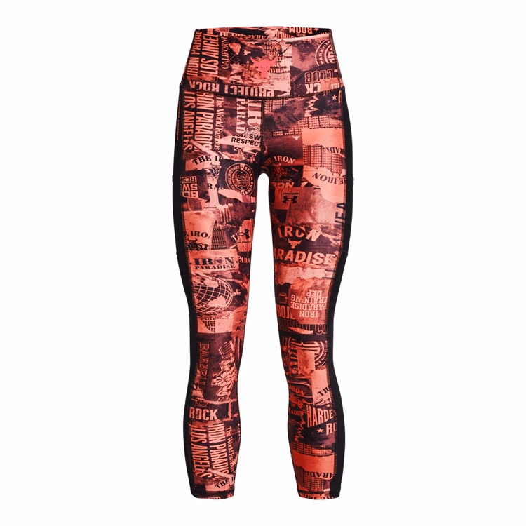 Легинсы Under Armour UA Pjt Rck HG Ankle Lg Print