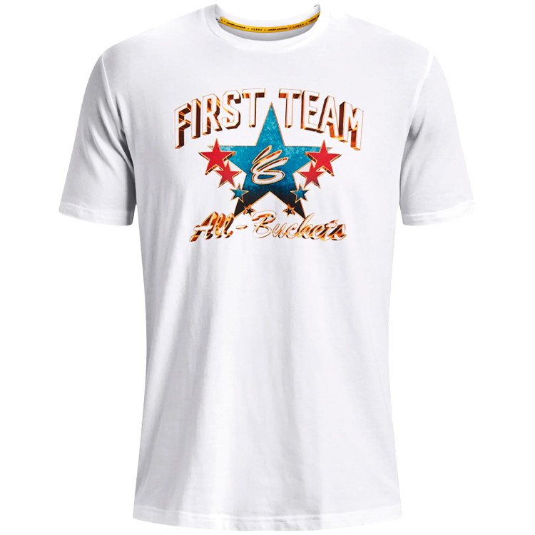 Tricou bărbătesc Under Armour UA CURRY ALL STAR GAME SS L Alb photo 5