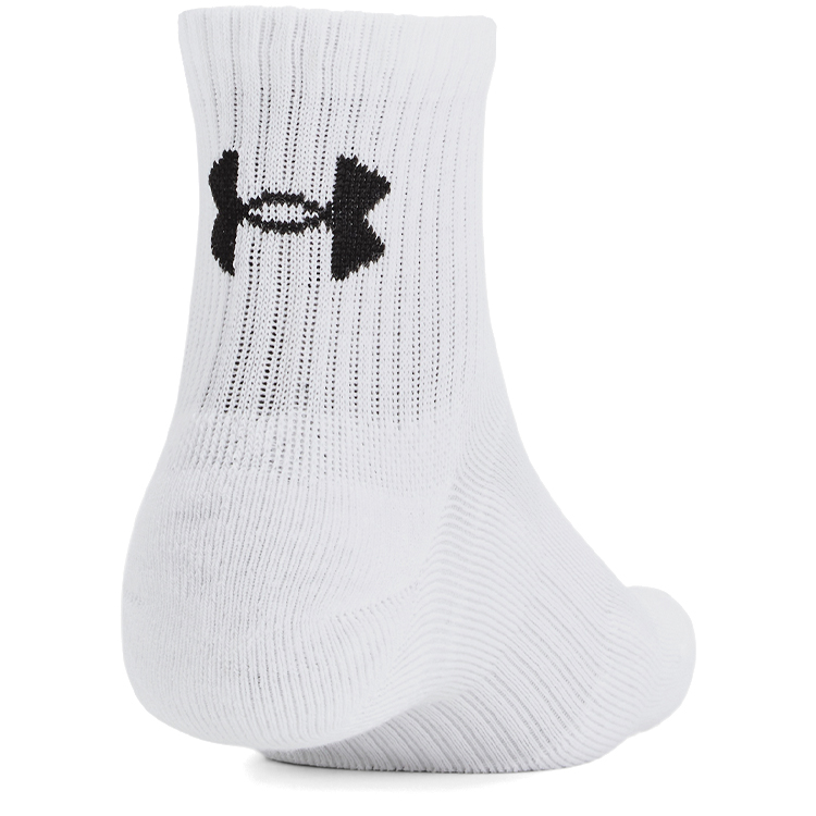 Sosete Unisex Under Armour UA TC 3pk Qtr L Alb photo 2