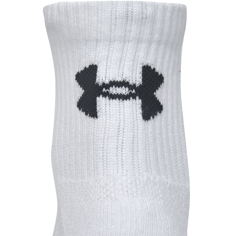 Sosete Unisex Under Armour UA TC 3pk Qtr L Alb photo 4