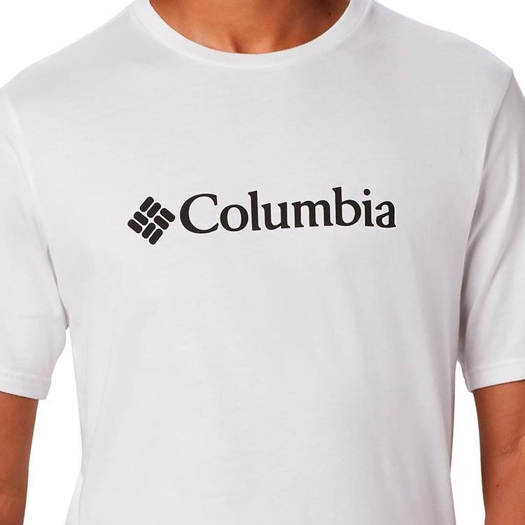 Футболка мужская Columbia CSC Basic Logo Short Sleeve Shirt S Белый photo 3