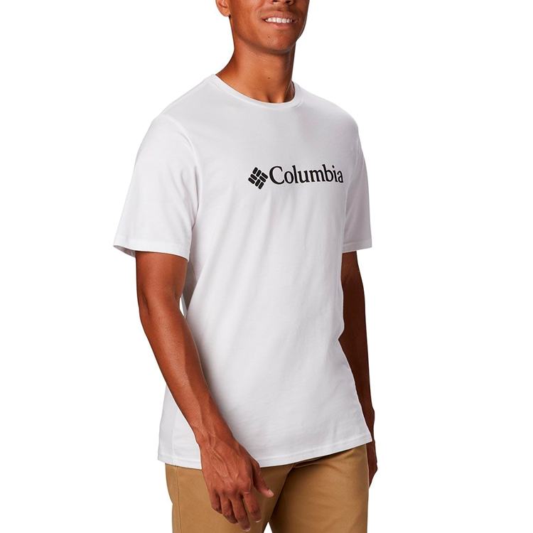 Футболка мужская Columbia CSC Basic Logo Short Sleeve Shirt S Белый photo 4