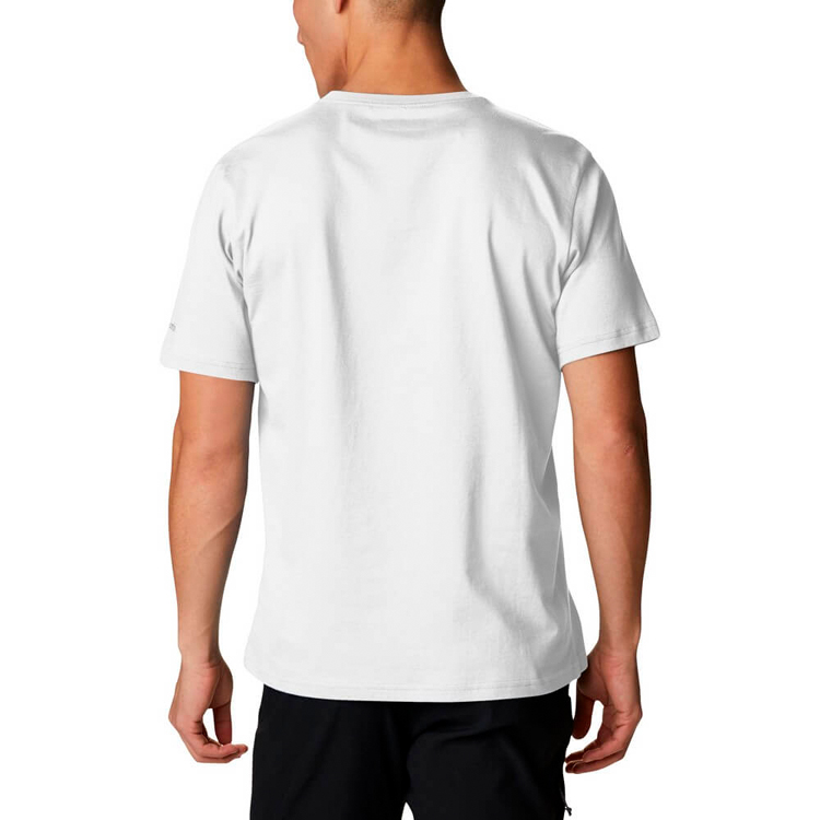 Футболка мужская Columbia Trek Logo Short Sleeve Shirt S Белый photo 2