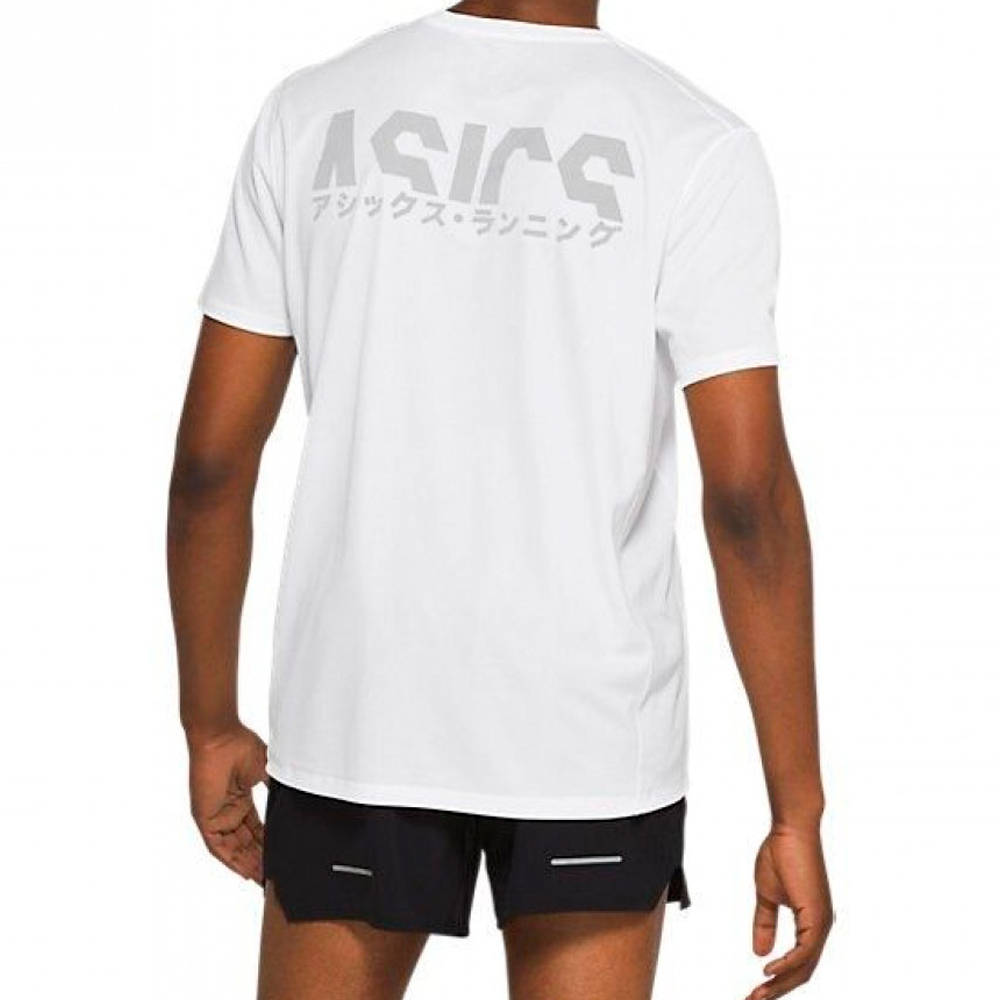 Tricou bărbătesc Asics KATAKANA SS TOP 2XL Alb photo 2