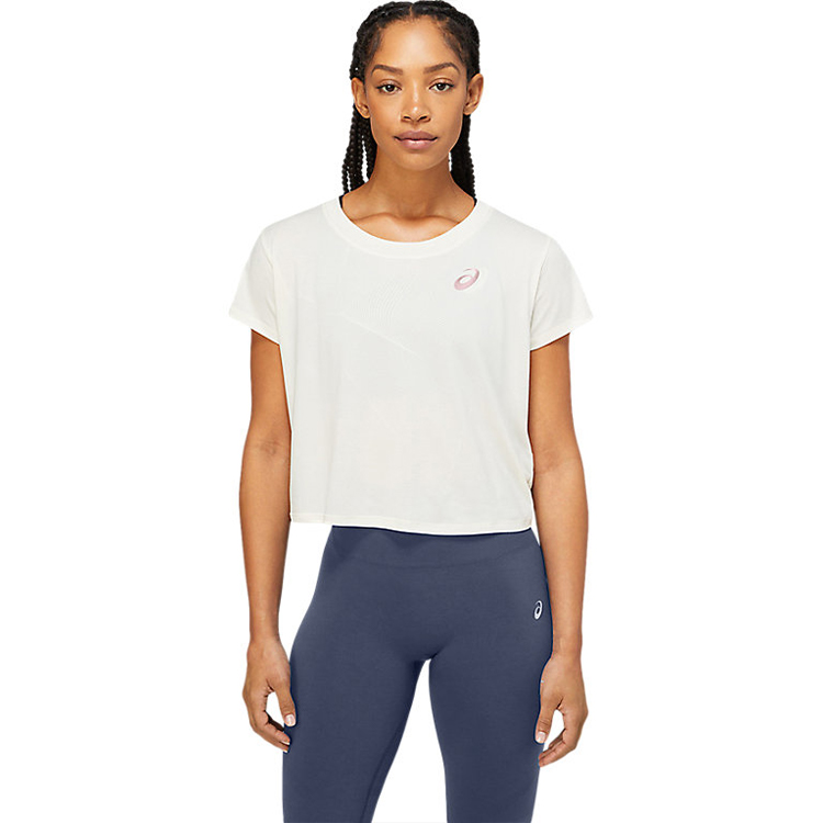 Tricou Asics NAGARE SS TOP BIRCH / Femei / L / Alb photo 3