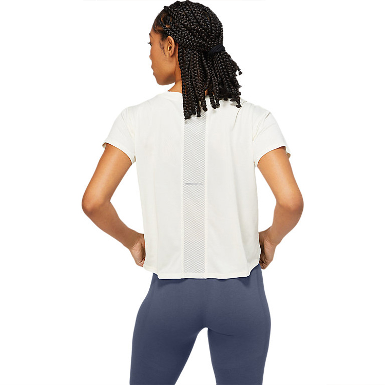 Tricou Asics NAGARE SS TOP BIRCH / Femei / L / Alb photo 6