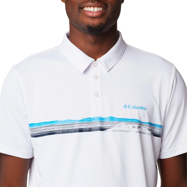 Polo Columbia Hike Novelty Polo