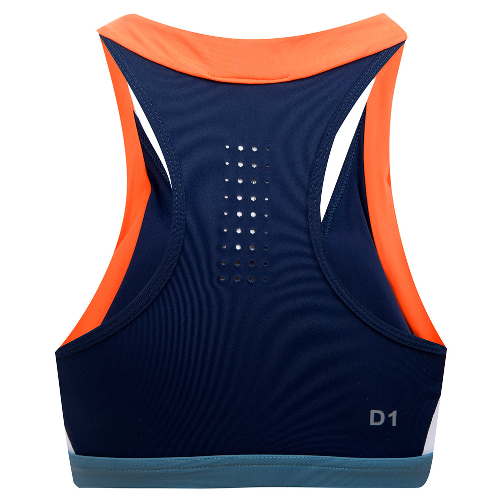 Bra sportive Asics COLOR BLOCK BRA 2 / Femei / S / Albastru photo 2