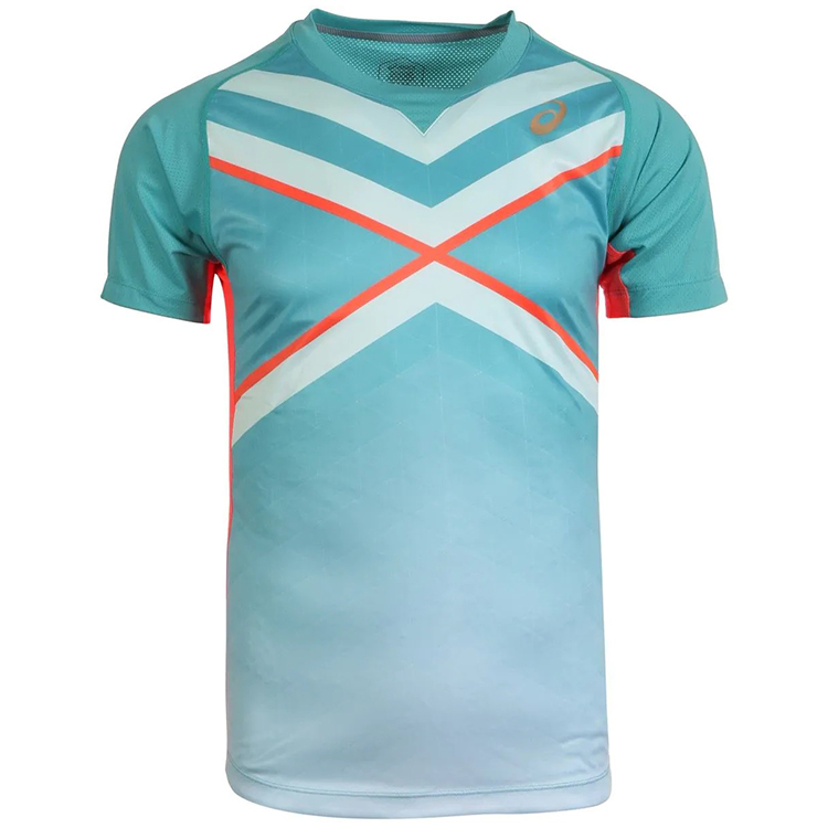 Футболка Asics TENNIS M GPX TEE TECHNO CYAN photo 