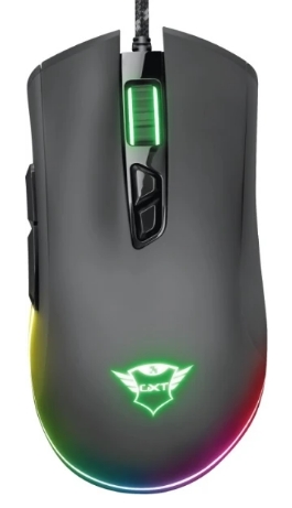Проводная мышь Trust GXT 900 Qudos Черный / Оптическая / Черный photo 1 Проводная мышь Trust GXT 900 Qudos Черный / Оптическая / Черный photo 1