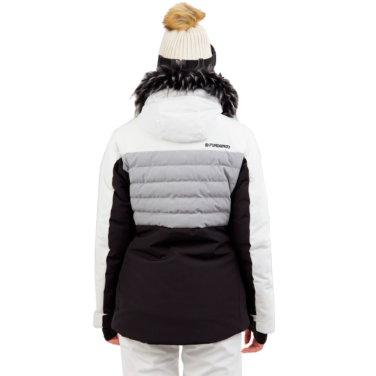 Куртка Fundango Salina Padded Jacket XS Белый/Черный Женский photo 3