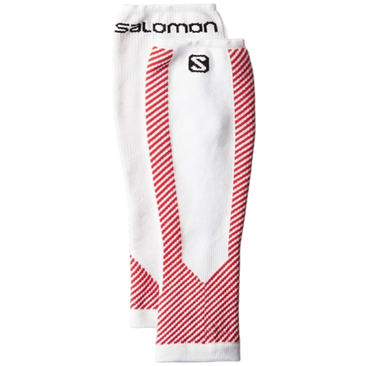 Sosete Unisex Salomon SPEED CALF L Alb-rosu photo 2